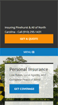Mobile Screenshot of pinehurstinsurance.com