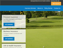 Tablet Screenshot of pinehurstinsurance.com